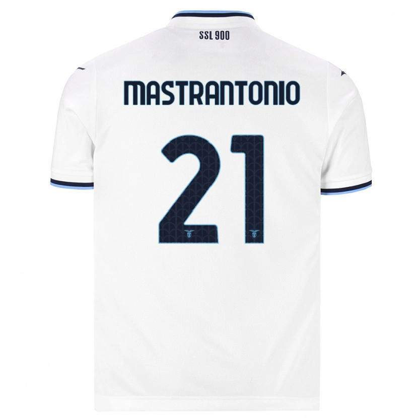 Danxen Mujer Camiseta Ella Mastrantonio #21 Blanco Azul Marino 2ª Equipación 2026/27 La Camisa México