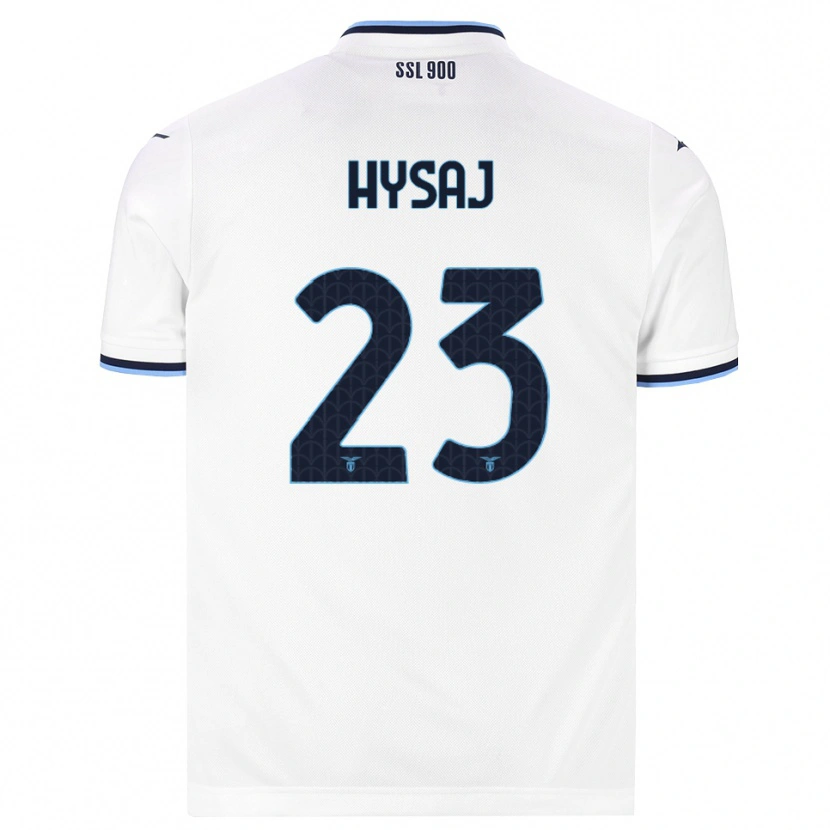 Danxen Mujer Camiseta Elseid Hysaj #23 Blanco Azul Marino 2ª Equipación 2026/27 La Camisa México