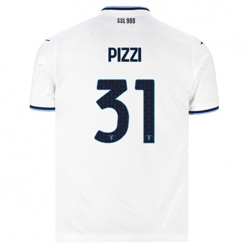 Danxen Mujer Camiseta Giorgia Pizzi #31 Blanco Azul Marino 2ª Equipación 2026/27 La Camisa México