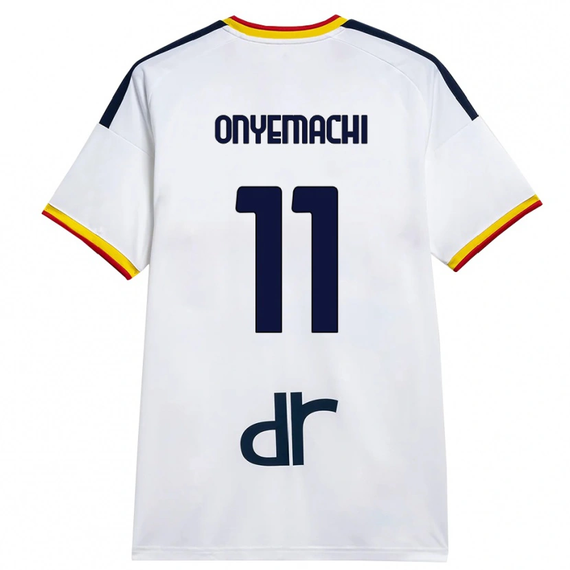 Danxen Mujer Camiseta Divine Onyemachi #11 Blanco Amarillo Rojo 2ª Equipación 2026/27 La Camisa México