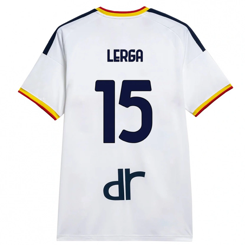 Danxen Mujer Camiseta Roko Lerga #15 Blanco Amarillo Rojo 2ª Equipación 2026/27 La Camisa México