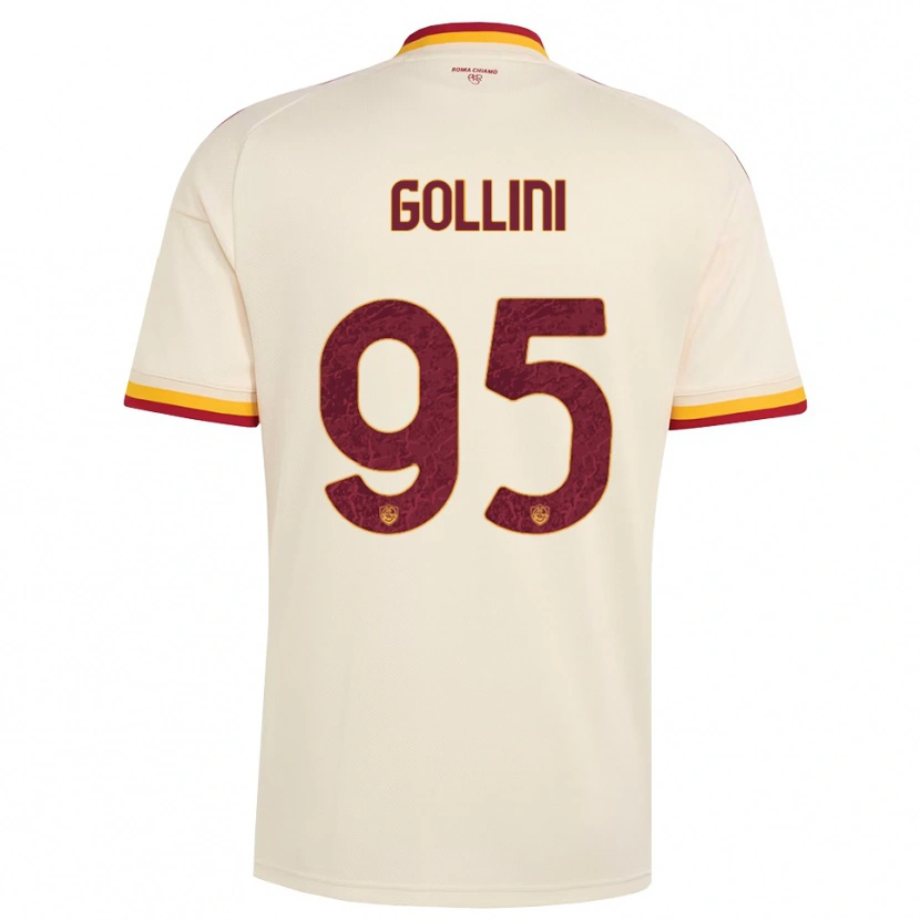 Danxen Mujer Camiseta Pierluigi Gollini #95 Champán Rojo Amarillo 2ª Equipación 2026/27 La Camisa México