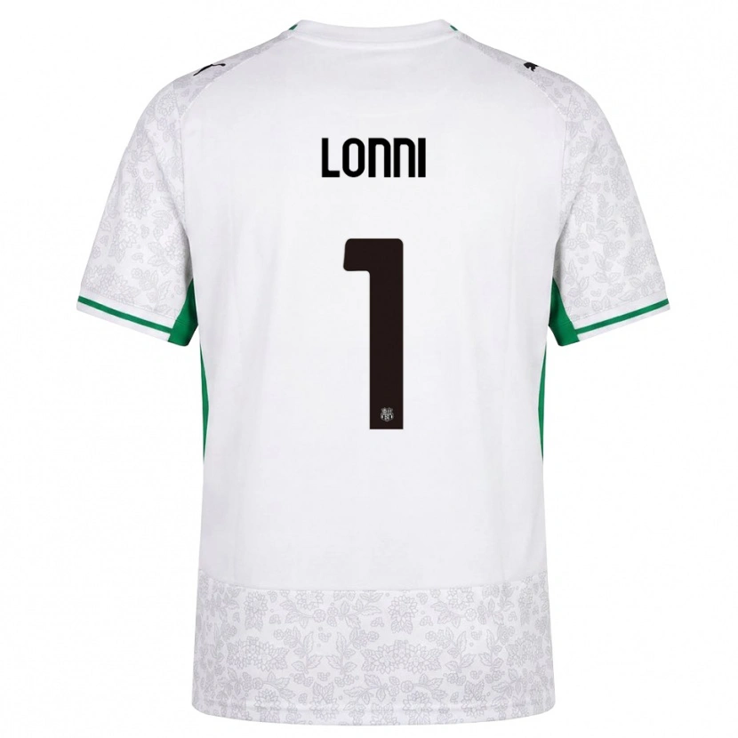 Danxen Mujer Camiseta Lia Lonni #1 Blanco Negro Verde 2ª Equipación 2026/27 La Camisa México