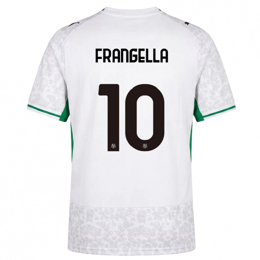 Danxen Mujer Camiseta Christian Frangella #10 Blanco Negro Verde 2ª Equipación 2026/27 La Camisa México