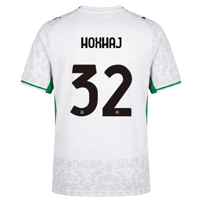 Danxen Mujer Camiseta Kristina Hoxhaj #32 Blanco Negro Verde 2ª Equipación 2026/27 La Camisa México