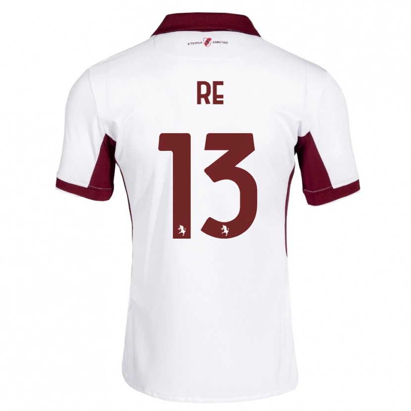 Danxen Mujer Camiseta Martino Re #13 Burdeos Blanco Rojo 2ª Equipación 2026/27 La Camisa México