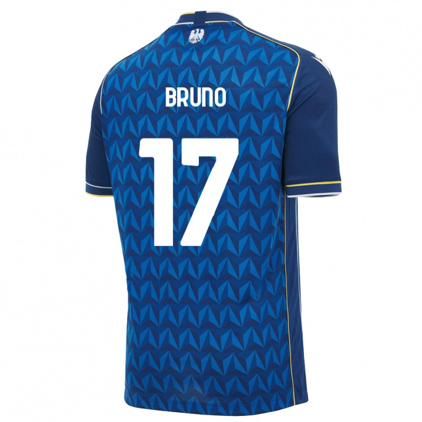 Danxen Mujer Camiseta Elias Bruno #17 Azul Real Blanco Azul 2ª Equipación 2026/27 La Camisa México