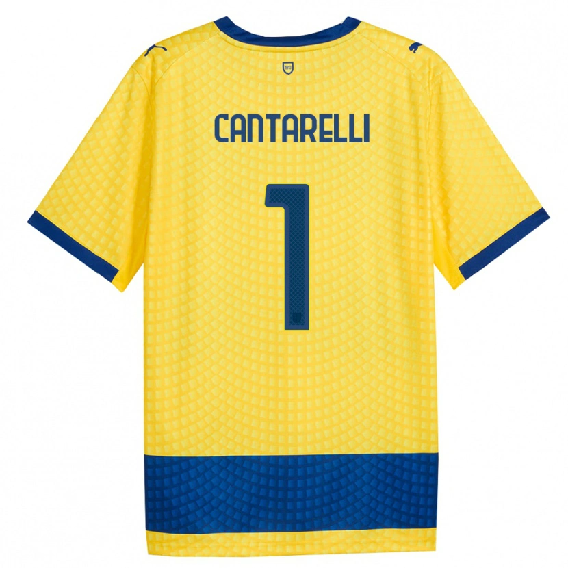 Danxen Mujer Camiseta Elia Cantarelli #1 Amarillo Azul Negro 2ª Equipación 2026/27 La Camisa México