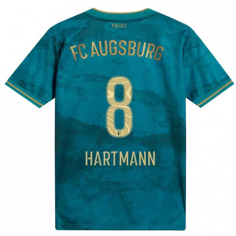 Danxen Mujer Camiseta Mika Hartmann #8 Verde Marrón 2ª Equipación 2026/27 La Camisa México