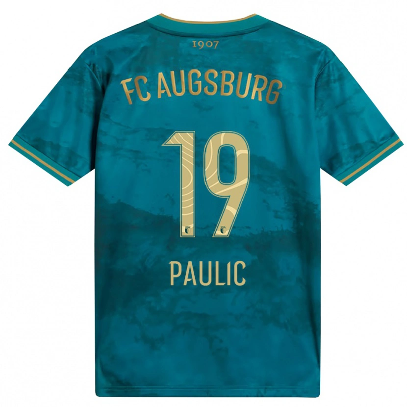 Danxen Mujer Camiseta Anthony Paulic #19 Verde Marrón 2ª Equipación 2026/27 La Camisa México