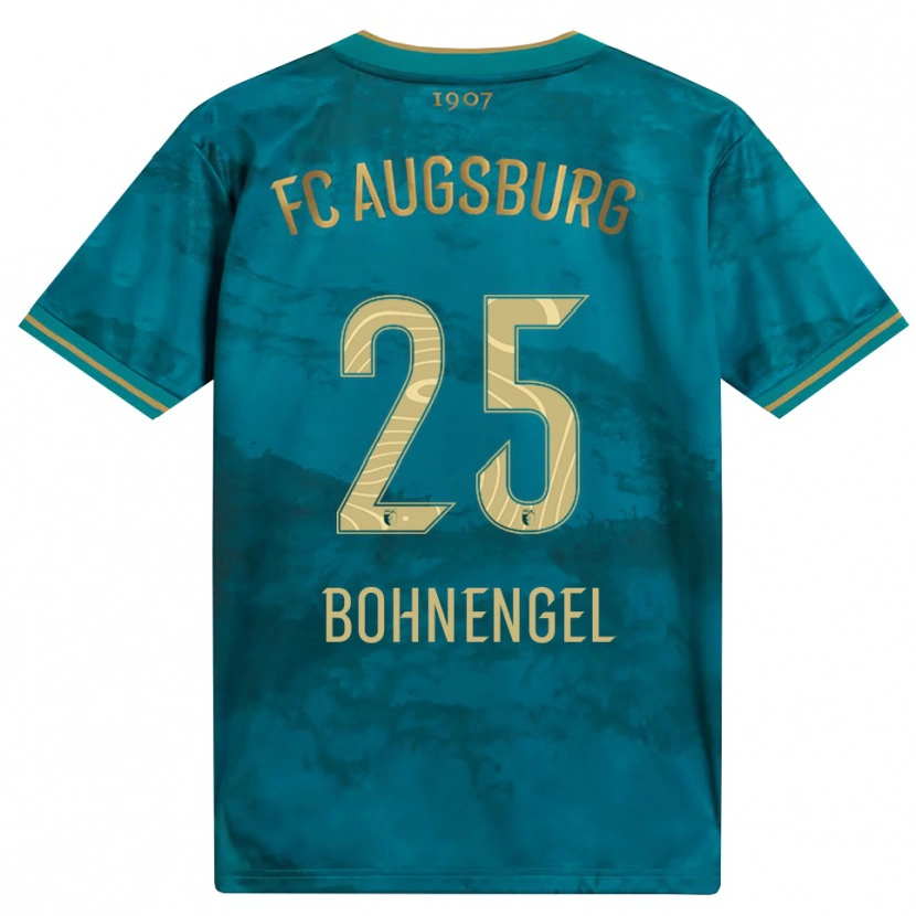 Danxen Mujer Camiseta Noah Bohnengel #25 Verde Marrón 2ª Equipación 2026/27 La Camisa México