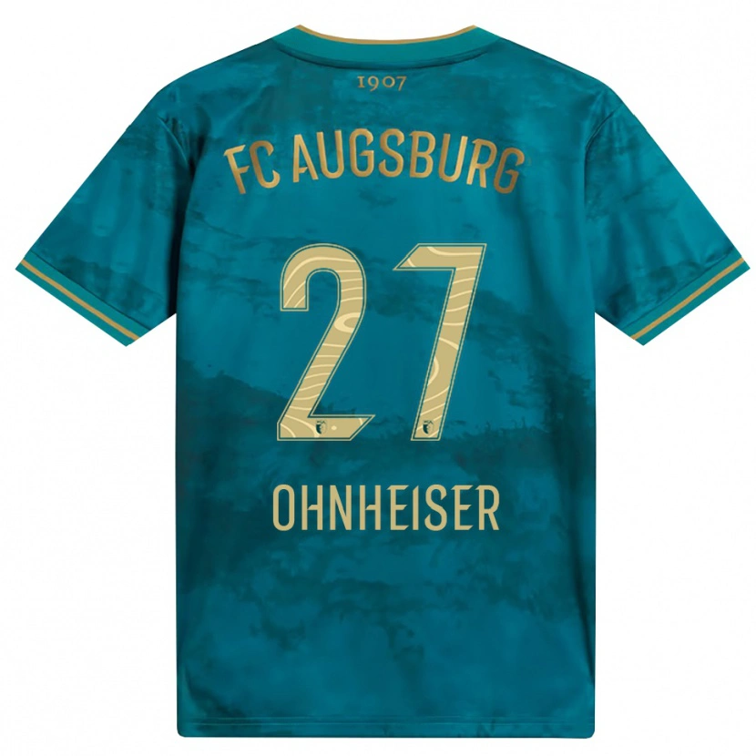 Danxen Mujer Camiseta Nico Ohnheiser #27 Verde Marrón 2ª Equipación 2026/27 La Camisa México