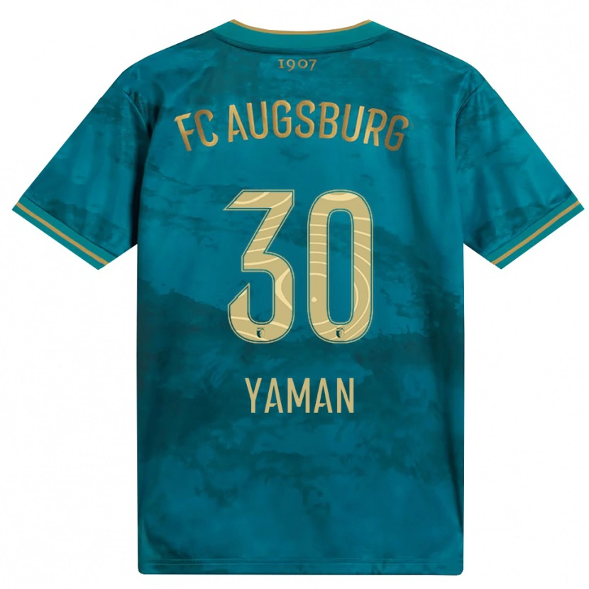 Danxen Mujer Camiseta Kerim Yaman #30 Verde Marrón 2ª Equipación 2026/27 La Camisa México
