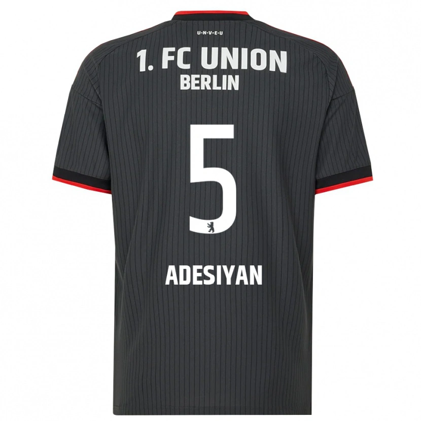 Danxen Mujer Camiseta Olufemi Adesiyan #5 Negro Blanco Rojo 2ª Equipación 2026/27 La Camisa México