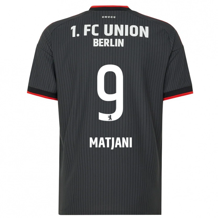 Danxen Mujer Camiseta Francesco Matjani #9 Negro Blanco Rojo 2ª Equipación 2026/27 La Camisa México