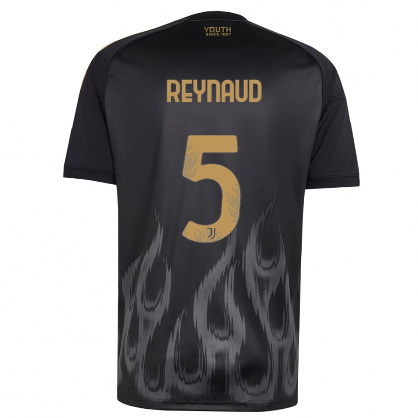 Danxen Mujer Camiseta Louis Reynaud #5 Negro Marrón Equipación Tercera 2026/27 La Camisa México