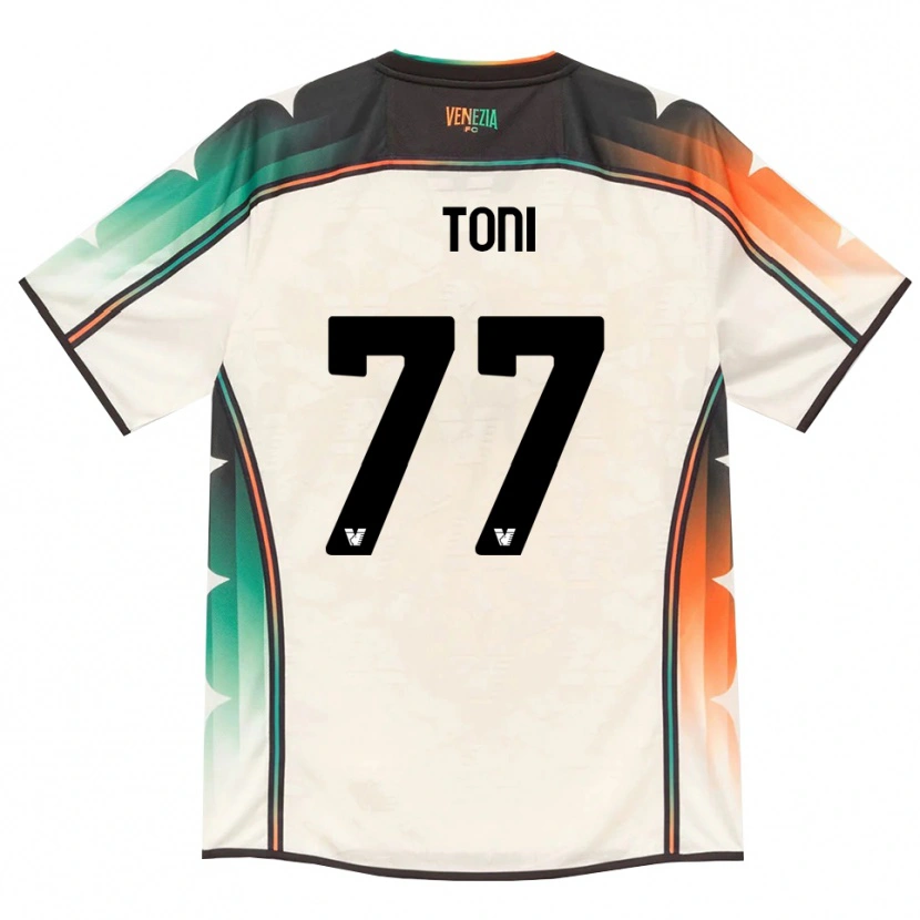 Danxen Niño Camiseta Toni Fernández #77 Oldlace Naranja Verde 2ª Equipación 2026/27 La Camisa México