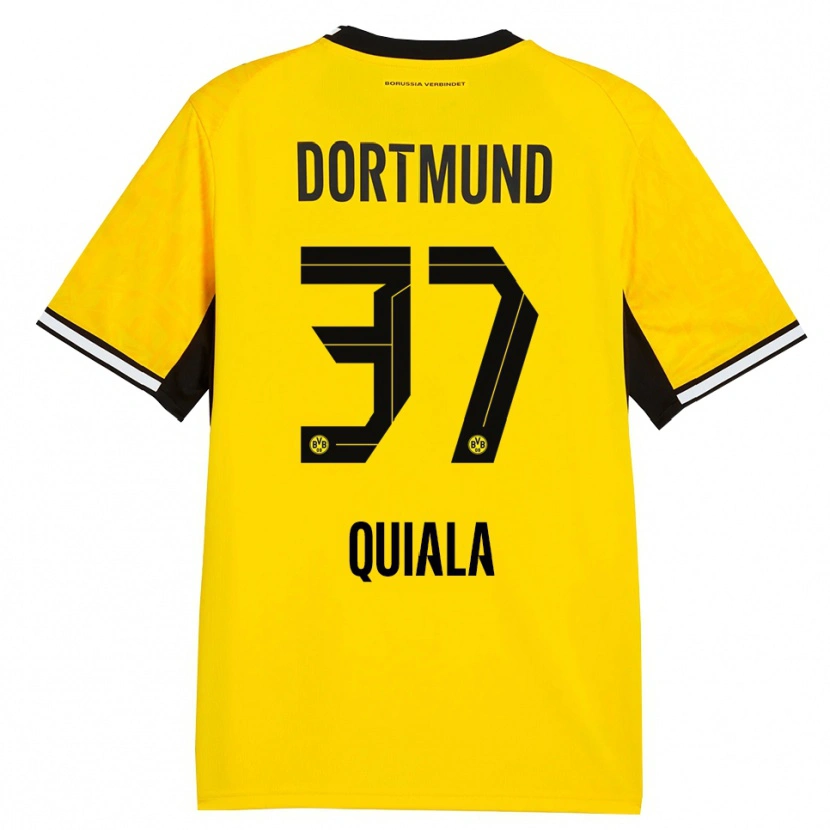 Danxen Niño Camiseta Nanitonda Quiala #37 Amarillo Negro Blanco 1ª Equipación 2026/27 La Camisa México
