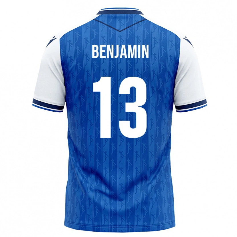 Danxen Niño Camiseta Precious Benjamin #13 Azul Real Blanco 1ª Equipación 2026/27 La Camisa México