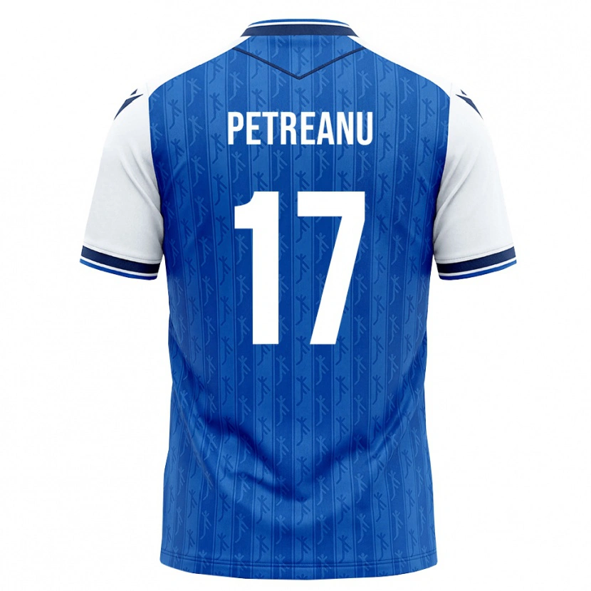 Danxen Niño Camiseta Vlad Petreanu #17 Azul Real Blanco 1ª Equipación 2026/27 La Camisa México
