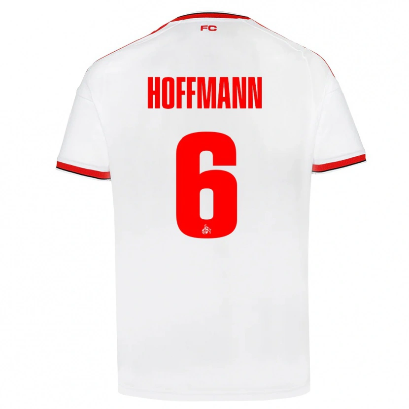 Danxen Niño Camiseta Niklas Hoffmann #6 Blanco Rojo Negro 1ª Equipación 2026/27 La Camisa México