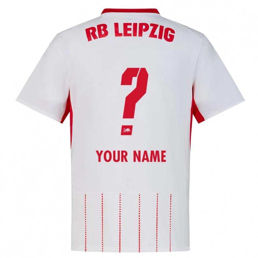 Danxen Niño Camiseta Su Nombre #0 Rojo Blanco Amarillo 1ª Equipación 2026/27 La Camisa México