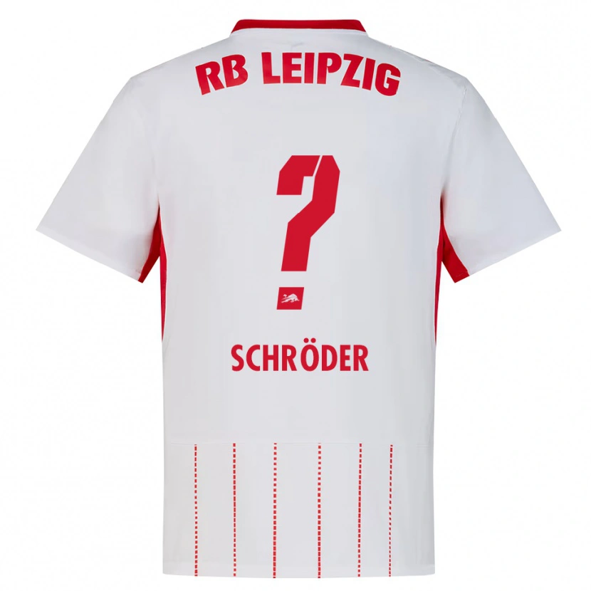 Danxen Niño Camiseta Levin Schröder #0 Rojo Blanco Amarillo 1ª Equipación 2026/27 La Camisa México