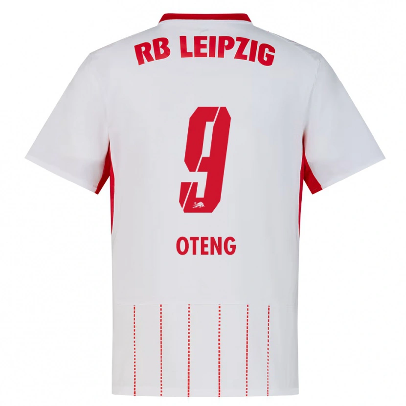 Danxen Niño Camiseta Persis Oteng #9 Rojo Blanco Amarillo 1ª Equipación 2026/27 La Camisa México