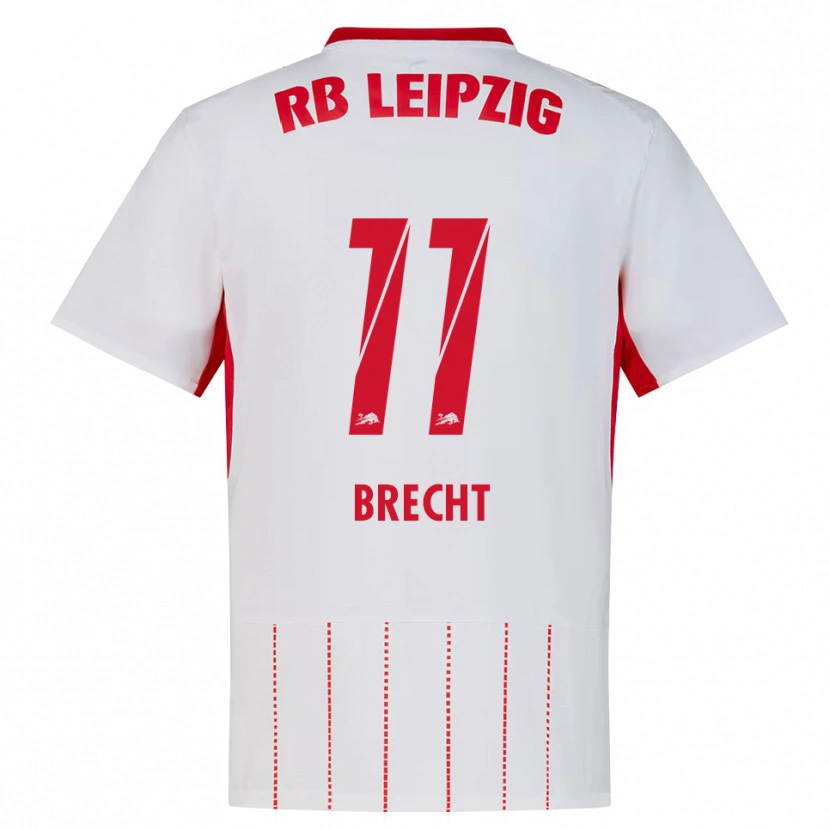 Danxen Niño Camiseta Barbara Brecht #11 Rojo Blanco Amarillo 1ª Equipación 2026/27 La Camisa México