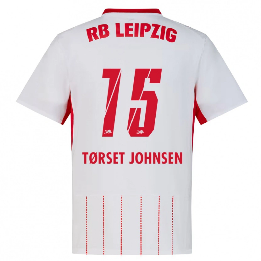 Danxen Niño Camiseta Patrik Tørset Johnsen #15 Rojo Blanco Amarillo 1ª Equipación 2026/27 La Camisa México