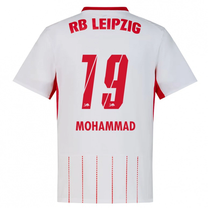 Danxen Niño Camiseta Sammy Mohammad #19 Rojo Blanco Amarillo 1ª Equipación 2026/27 La Camisa México