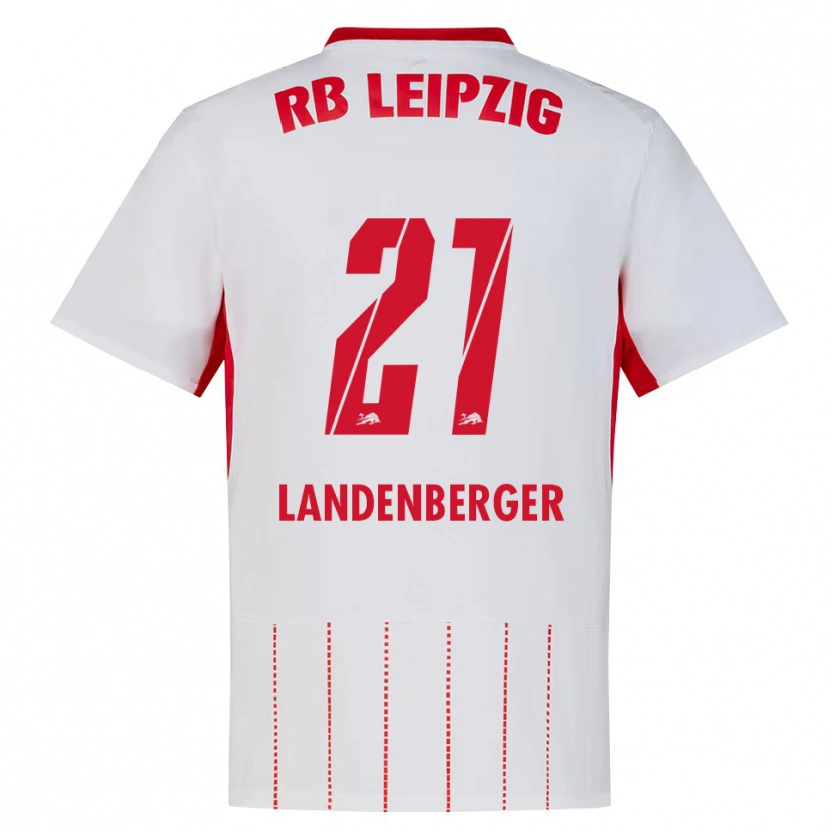 Danxen Niño Camiseta Julia Landenberger #21 Rojo Blanco Amarillo 1ª Equipación 2026/27 La Camisa México