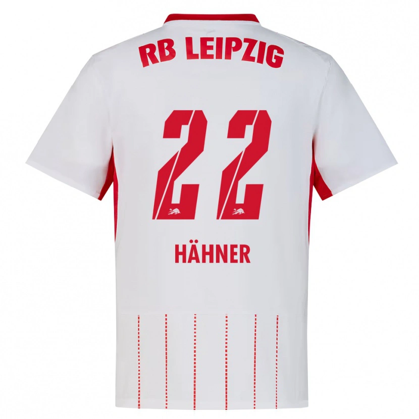 Danxen Niño Camiseta Elian Hähner #22 Rojo Blanco Amarillo 1ª Equipación 2026/27 La Camisa México