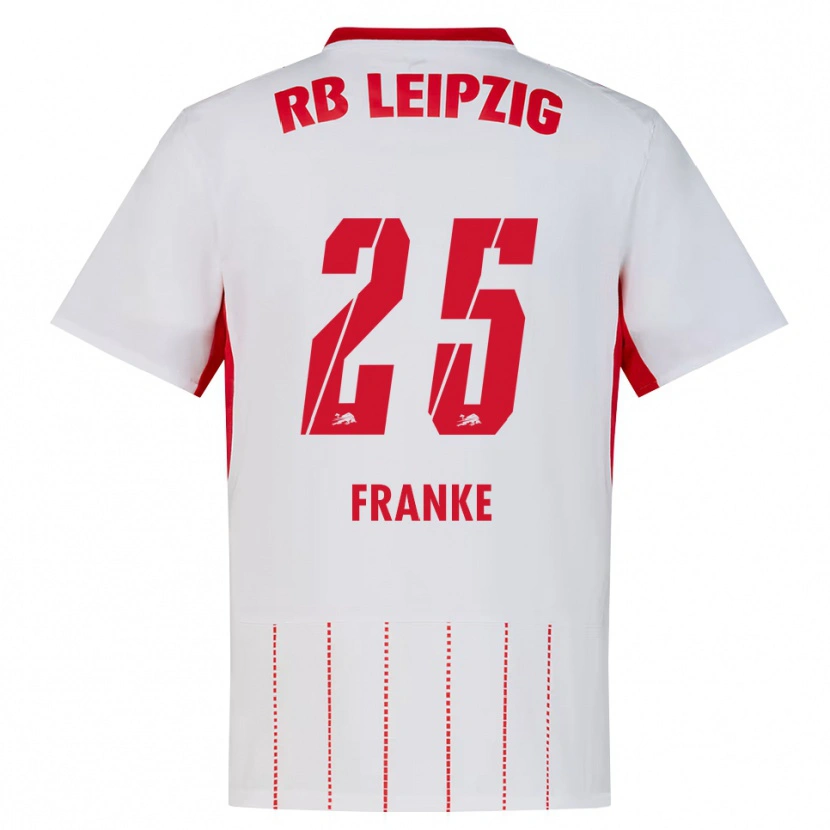 Danxen Niño Camiseta Lenny Franke #25 Rojo Blanco Amarillo 1ª Equipación 2026/27 La Camisa México