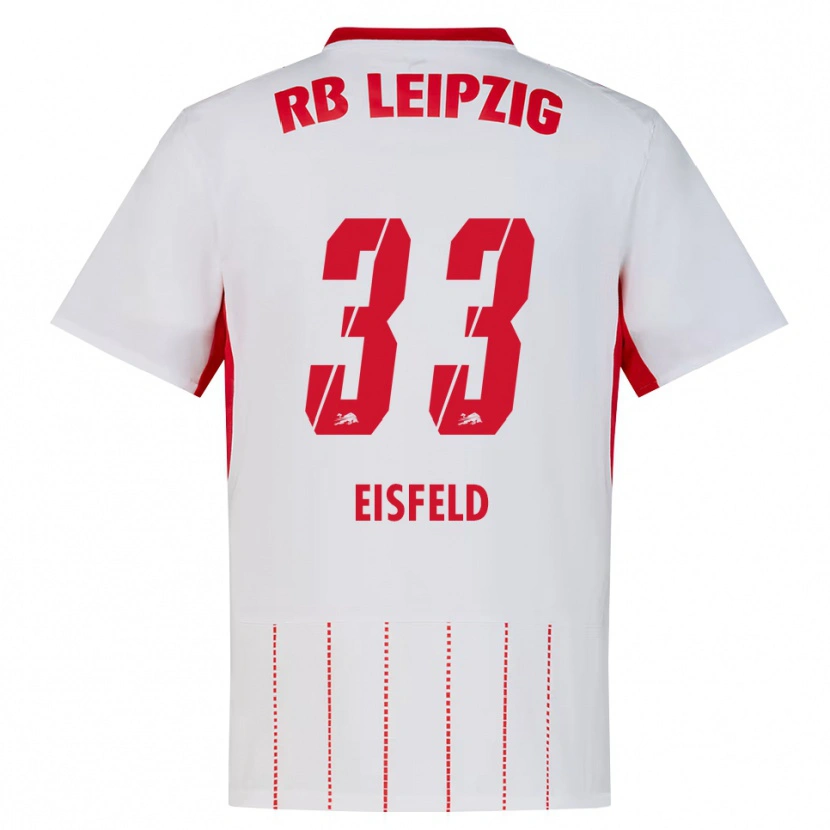 Danxen Niño Camiseta Tom Eisfeld #33 Rojo Blanco Amarillo 1ª Equipación 2026/27 La Camisa México
