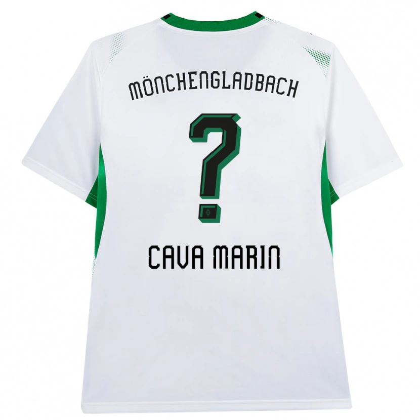Danxen Niño Camiseta Sofia Cava Marin #0 Blanco Negro Verde 1ª Equipación 2026/27 La Camisa México