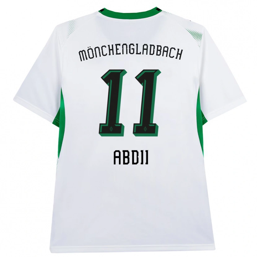 Danxen Niño Camiseta Alina Abdii #11 Blanco Negro Verde 1ª Equipación 2026/27 La Camisa México
