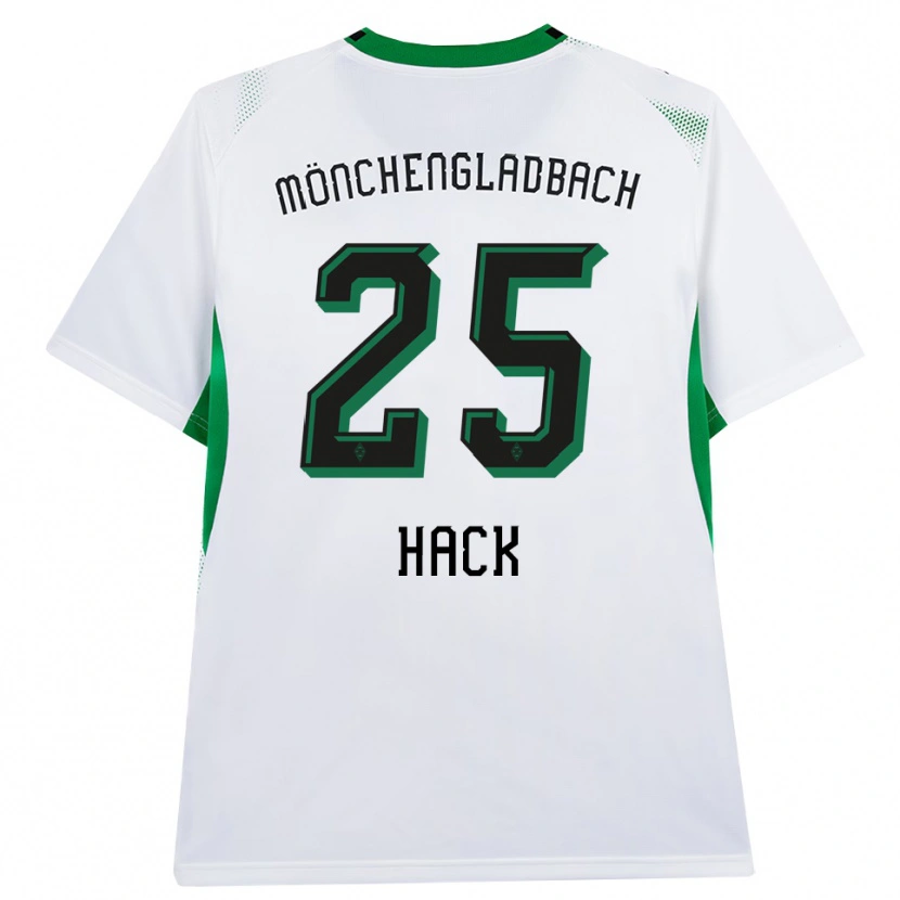 Danxen Niño Camiseta Robin Hack #25 Blanco Negro Verde 1ª Equipación 2026/27 La Camisa México