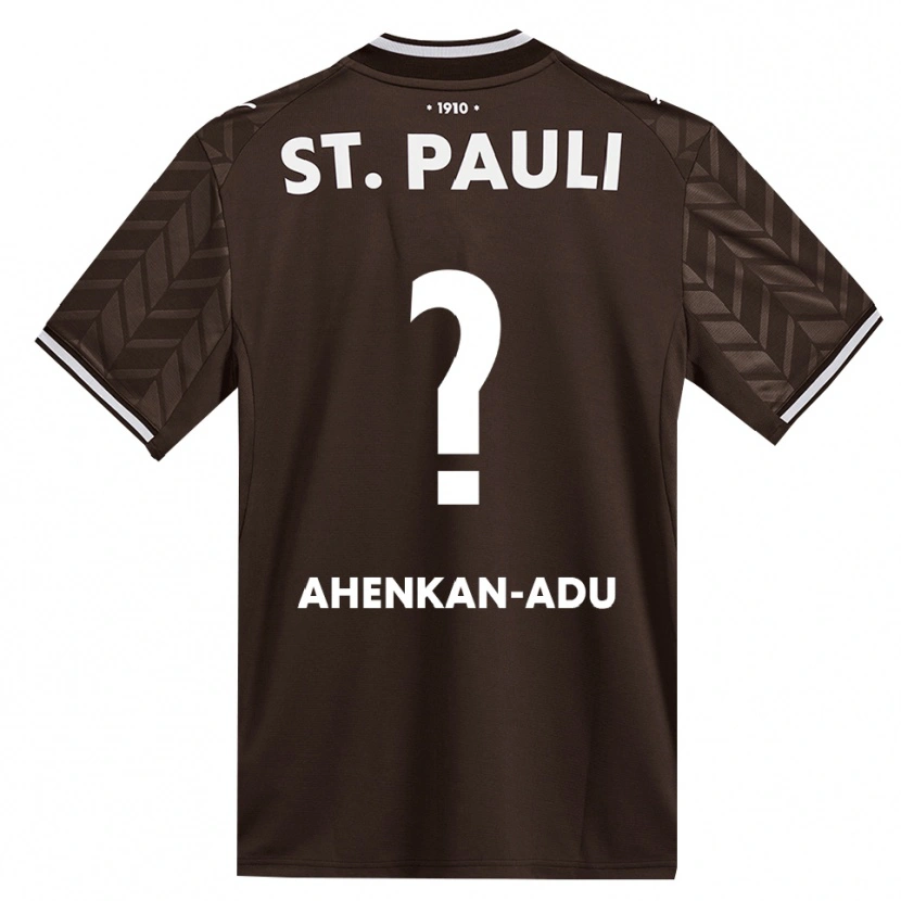 Danxen Niño Camiseta Calvin Ahenkan-Adu #0 Café Blanco 1ª Equipación 2026/27 La Camisa México
