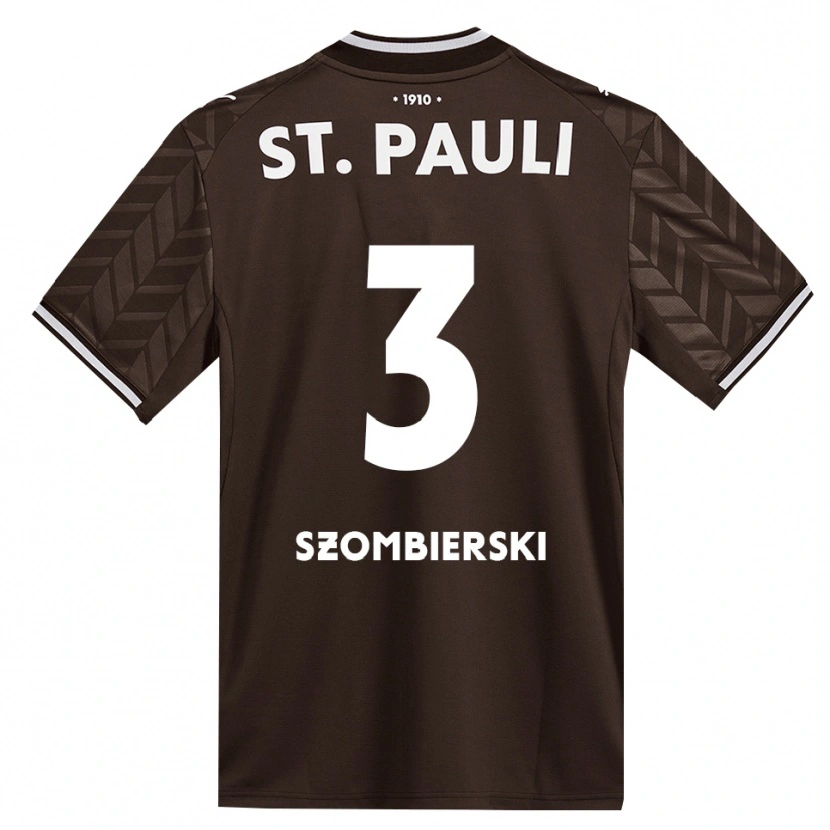 Danxen Niño Camiseta Sebastian Szombierski #3 Café Blanco 1ª Equipación 2026/27 La Camisa México