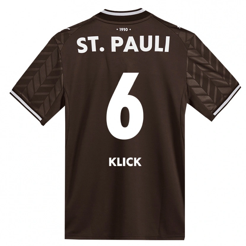 Danxen Niño Camiseta Arvid Klick #6 Café Blanco 1ª Equipación 2026/27 La Camisa México