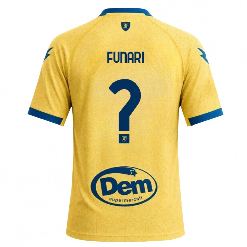 Danxen Niño Camiseta Luigi Funari #0 Caqui Negro Azul 1ª Equipación 2026/27 La Camisa México