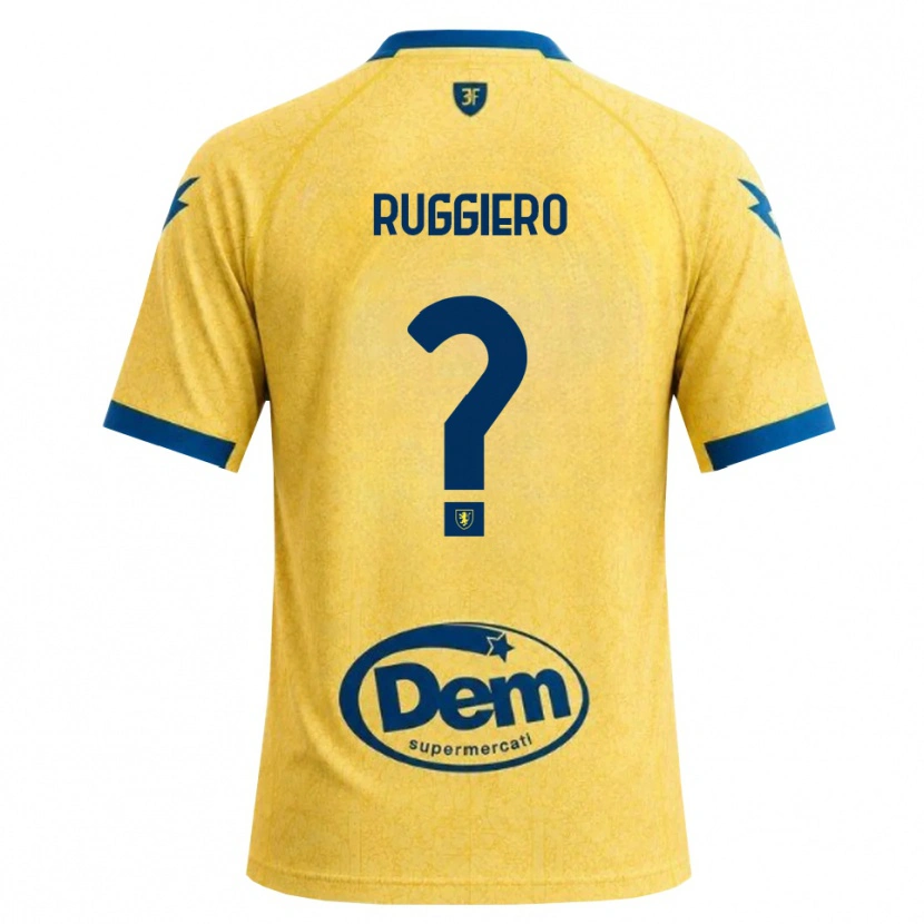 Danxen Niño Camiseta Gregory Ruggiero #0 Caqui Negro Azul 1ª Equipación 2026/27 La Camisa México