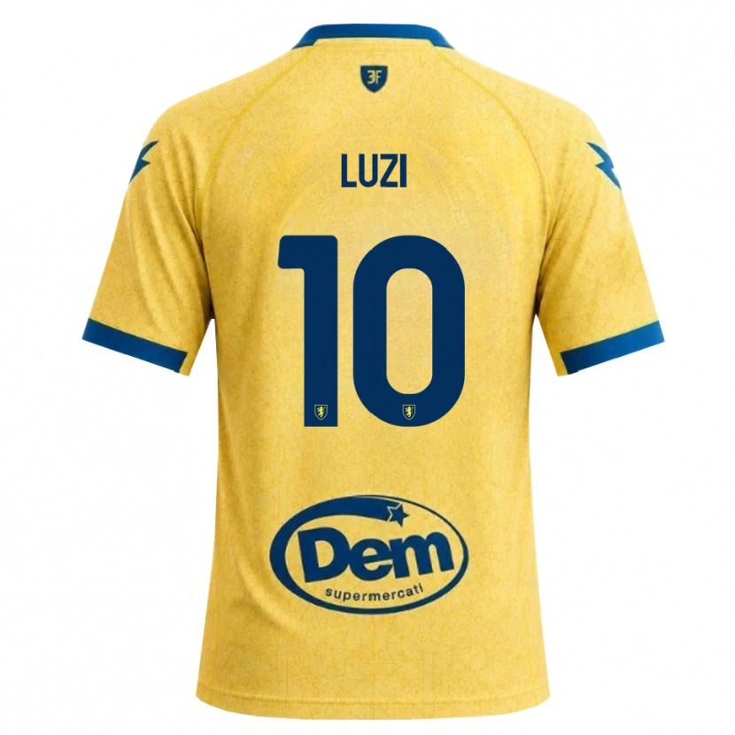 Danxen Niño Camiseta Daniel Luzi #10 Caqui Negro Azul 1ª Equipación 2026/27 La Camisa México
