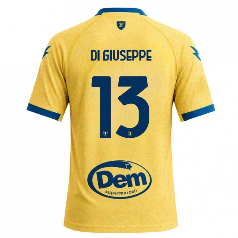 Danxen Niño Camiseta Cristian Di Giuseppe #13 Caqui Negro Azul 1ª Equipación 2026/27 La Camisa México