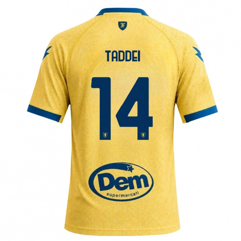 Danxen Niño Camiseta Leonardo Taddei #14 Caqui Negro Azul 1ª Equipación 2026/27 La Camisa México