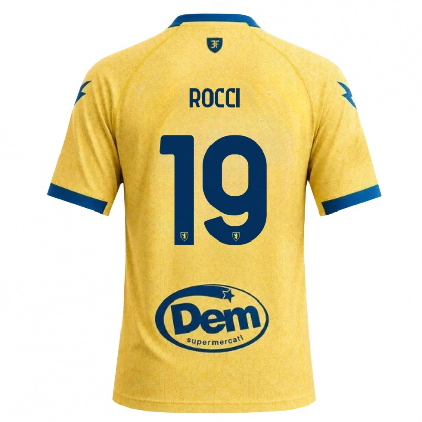 Danxen Niño Camiseta Valerio Rocci #19 Caqui Negro Azul 1ª Equipación 2026/27 La Camisa México