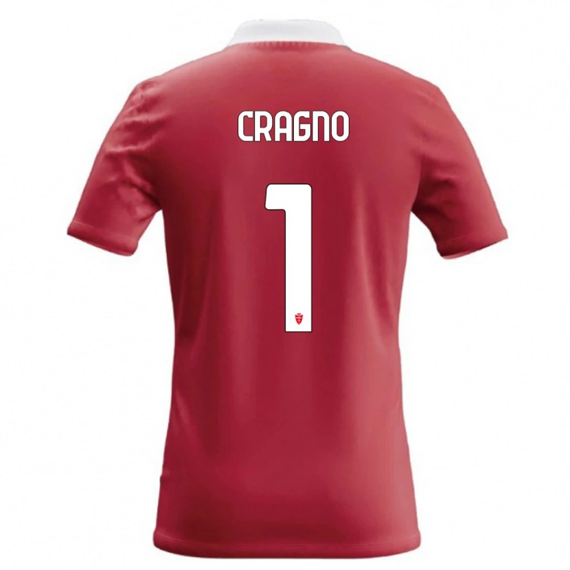Danxen Niño Camiseta Alessio Cragno #1 Rojo Blanco 1ª Equipación 2026/27 La Camisa México