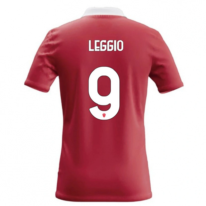 Danxen Niño Camiseta Thomas Leggio #9 Rojo Blanco 1ª Equipación 2026/27 La Camisa México