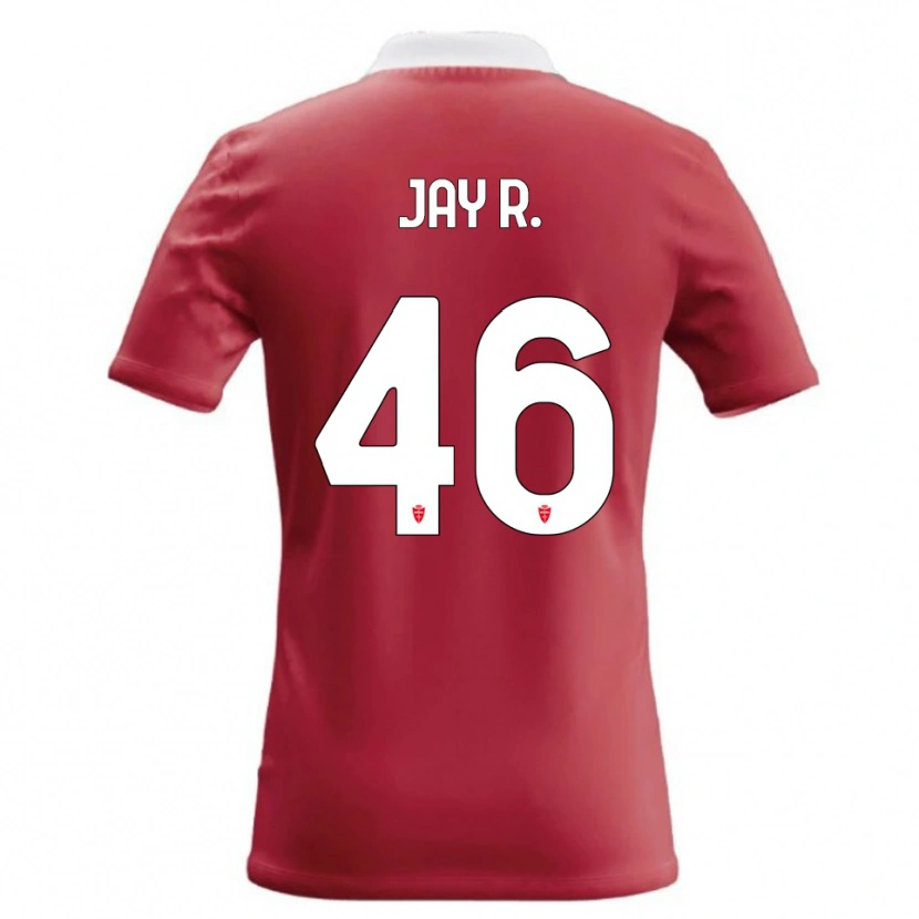 Danxen Niño Camiseta Jay Robinson #46 Rojo Blanco 1ª Equipación 2026/27 La Camisa México